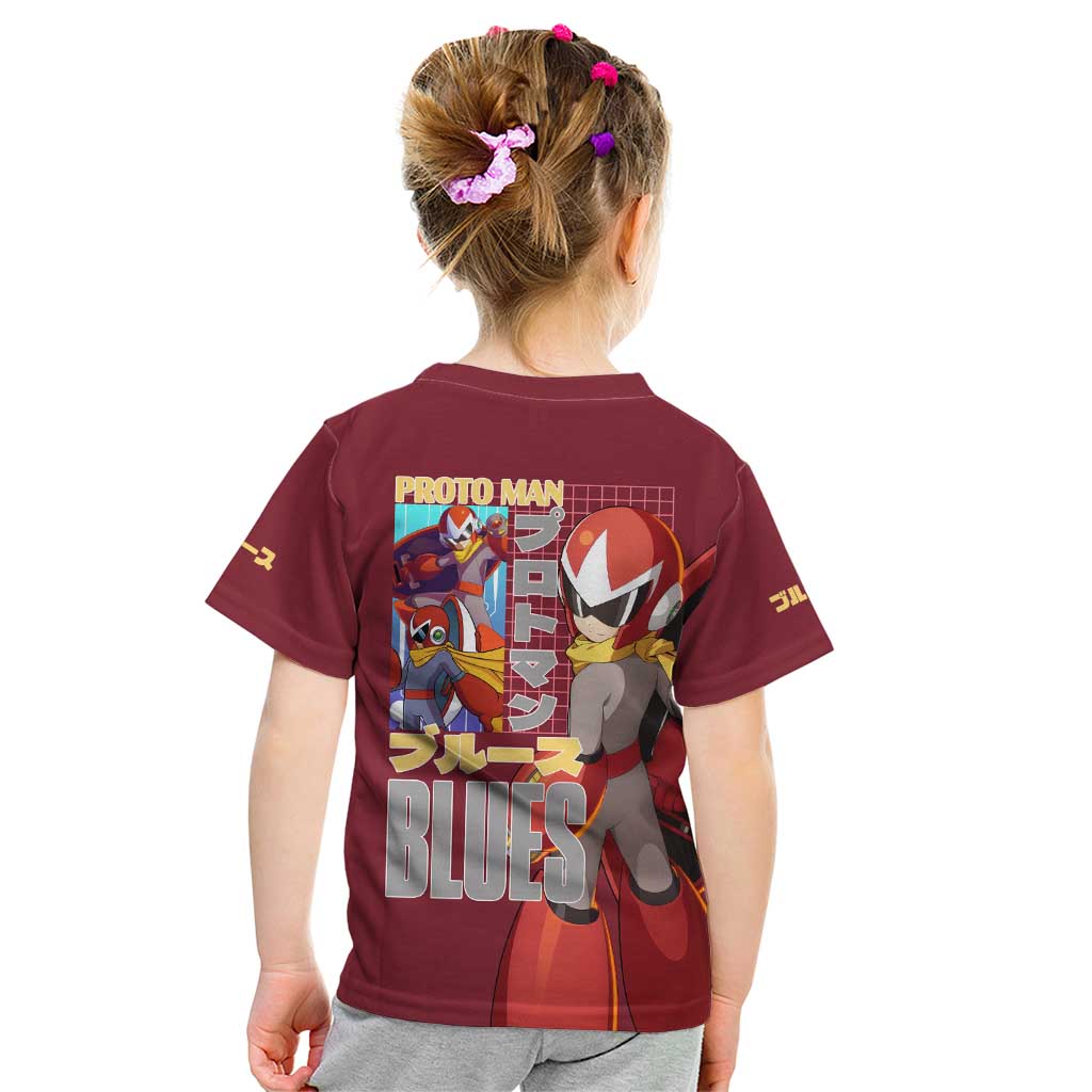 Proto Man Mega Man Kid T Shirt Japan Anime Style - The Mazicc