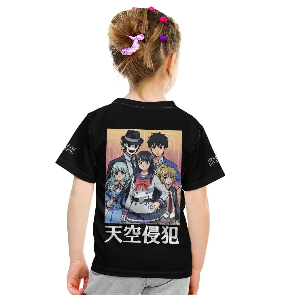 High-Rise Invasion Kid T Shirt Japan Anime Style - The Mazicc