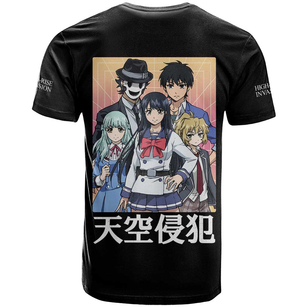 High-Rise Invasion T Shirt Japan Anime Style - The Mazicc