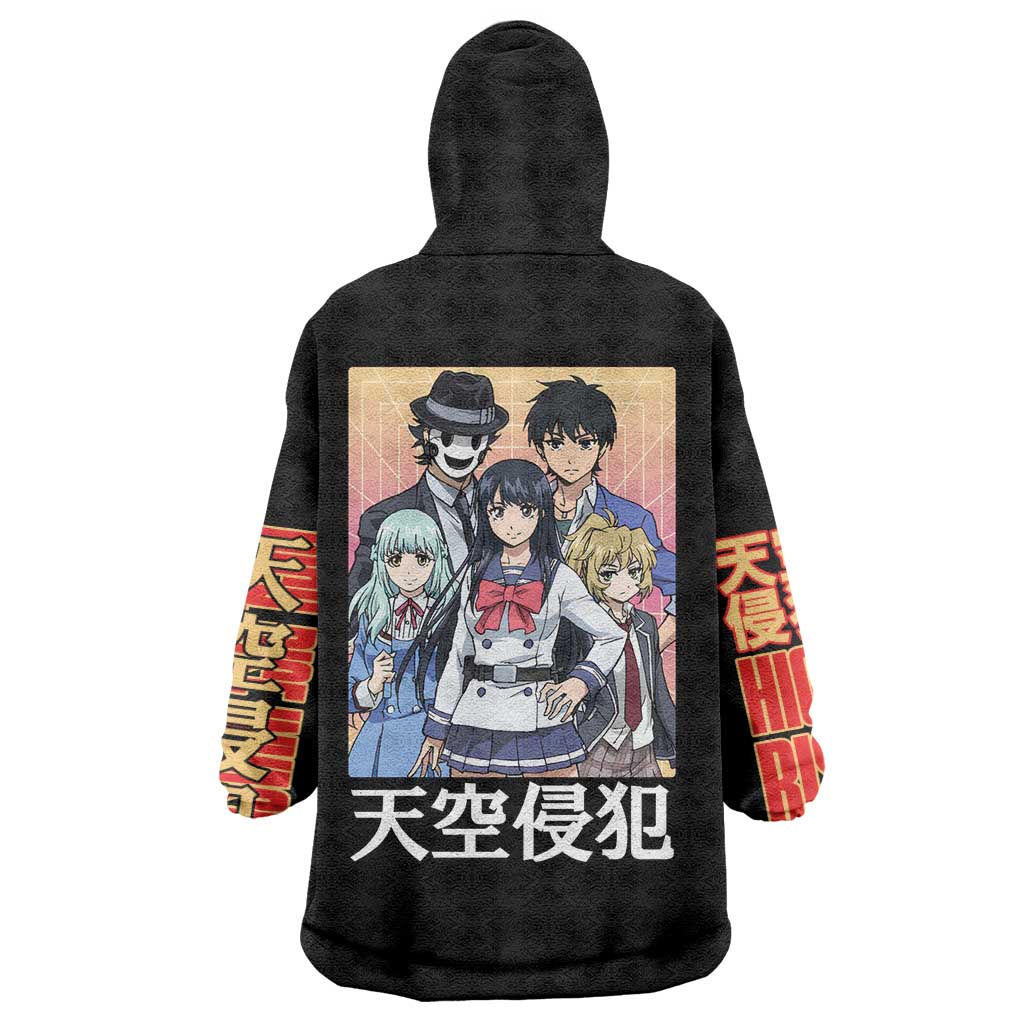 High-Rise Invasion Wearable Blanket Hoodie Japan Anime Style - The Mazicc