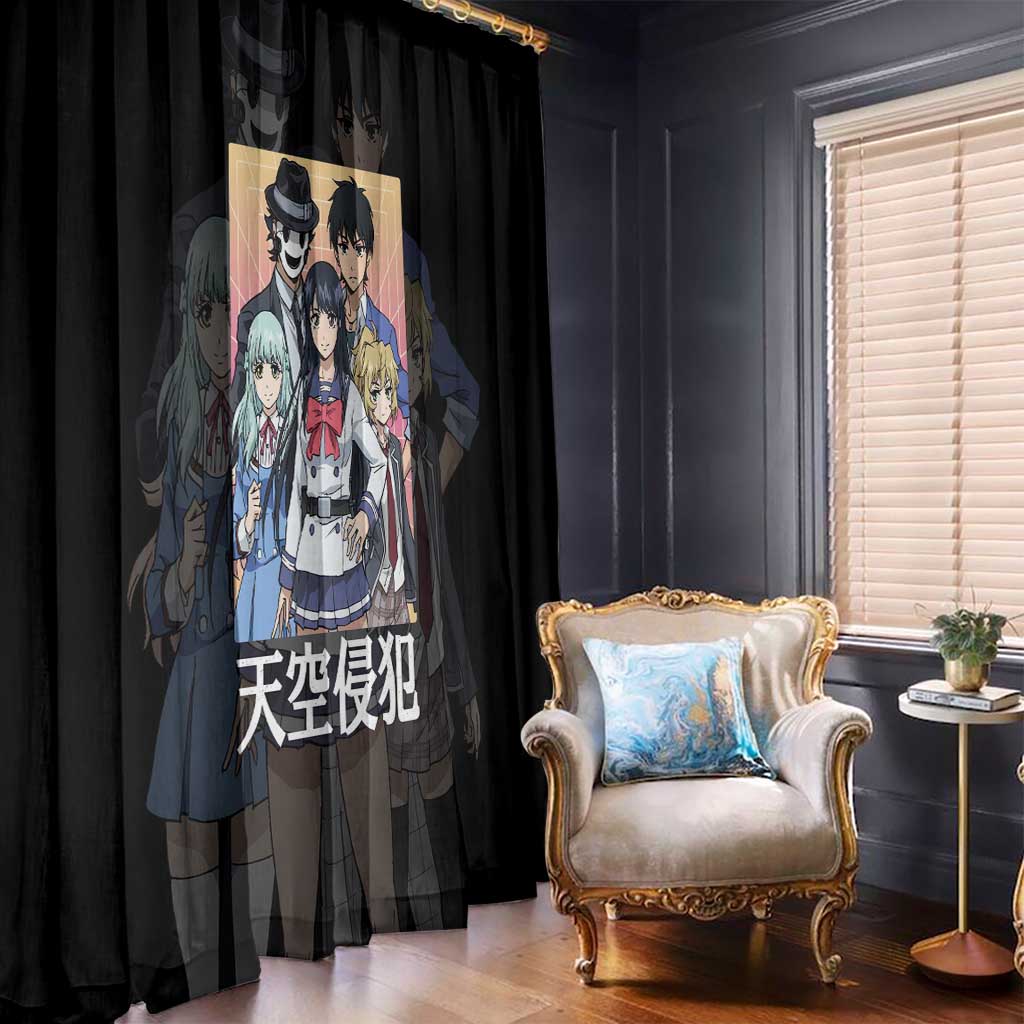 High-Rise Invasion Window Curtain Japan Anime Style - The Mazicc