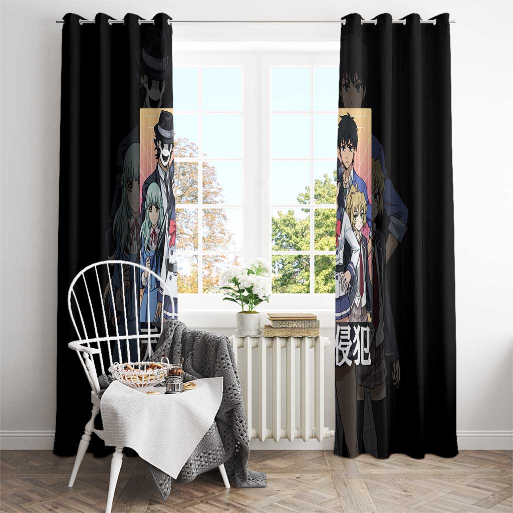 High-Rise Invasion Window Curtain Japan Anime Style - The Mazicc