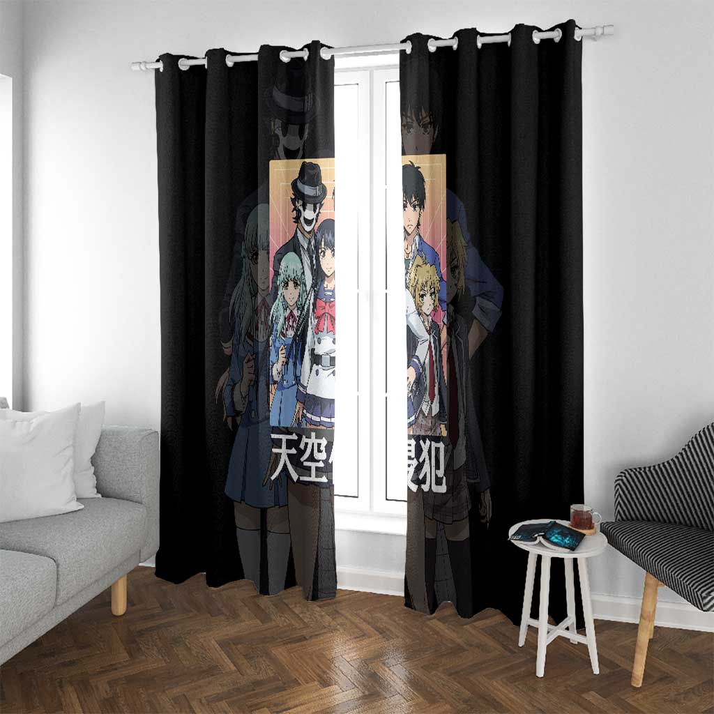 High-Rise Invasion Window Curtain Japan Anime Style - The Mazicc