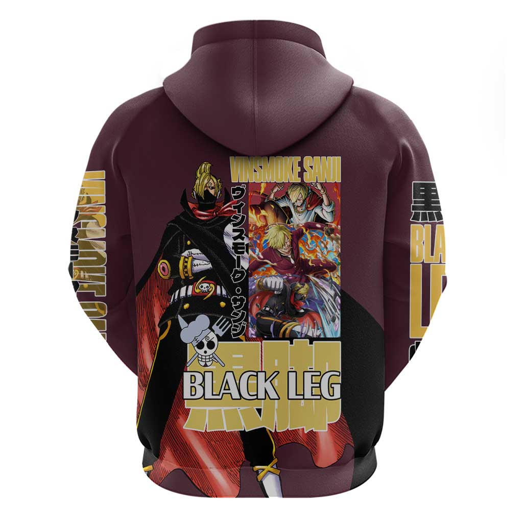 Vinsmoke Sanji V2 One Piece Hoodie Japan Anime Style - The Mazicc
