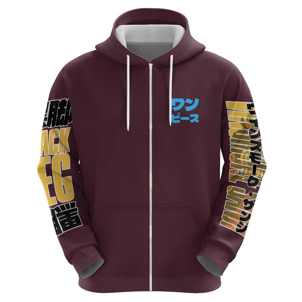 Vinsmoke Sanji V2 One Piece Hoodie Japan Anime Style - The Mazicc