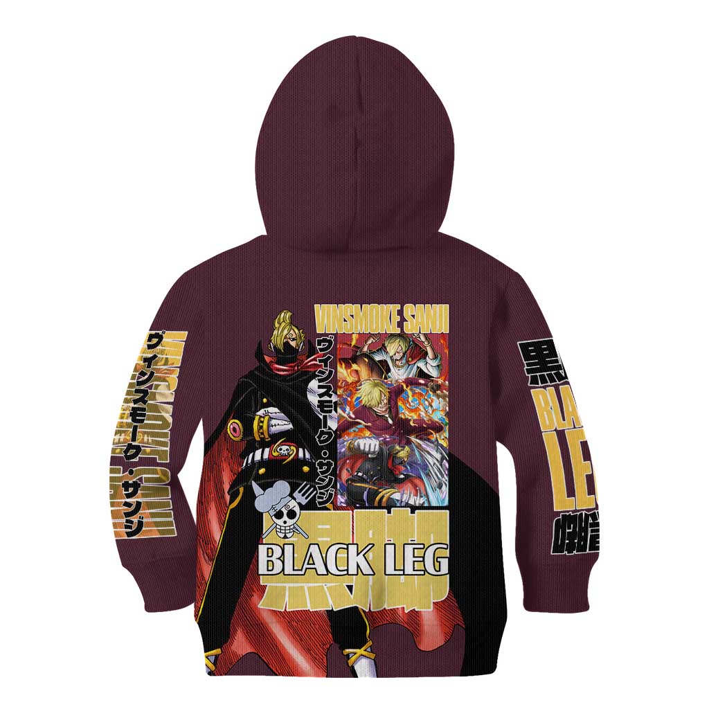 Vinsmoke Sanji V2 One Piece Kid Hoodie Japan Anime Style - The Mazicc