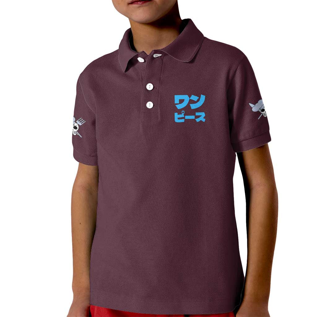 Vinsmoke Sanji V2 One Piece Kid Polo Shirt Japan Anime Style - The Mazicc