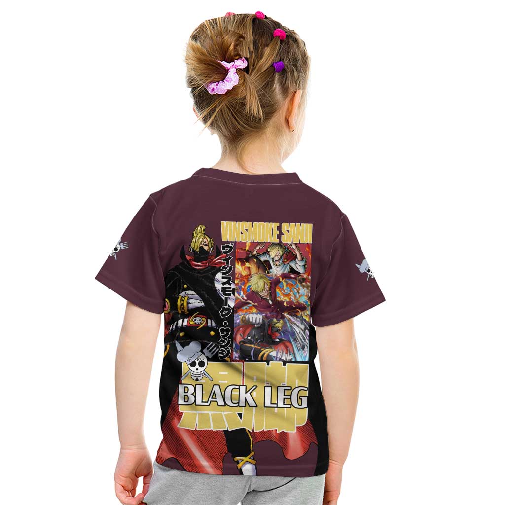 Vinsmoke Sanji V2 One Piece Kid T Shirt Japan Anime Style - The Mazicc