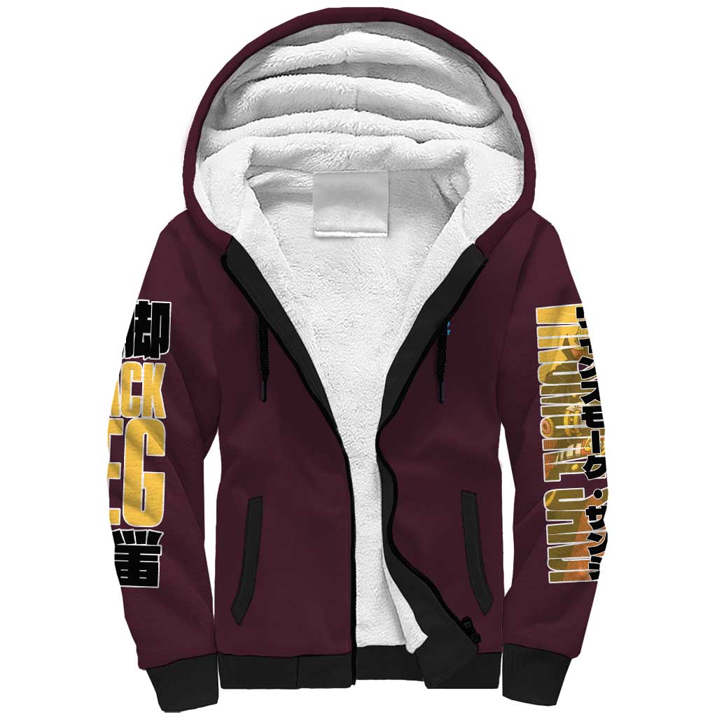 Vinsmoke Sanji V2 One Piece Sherpa Hoodie Japan Anime Style - The Mazicc