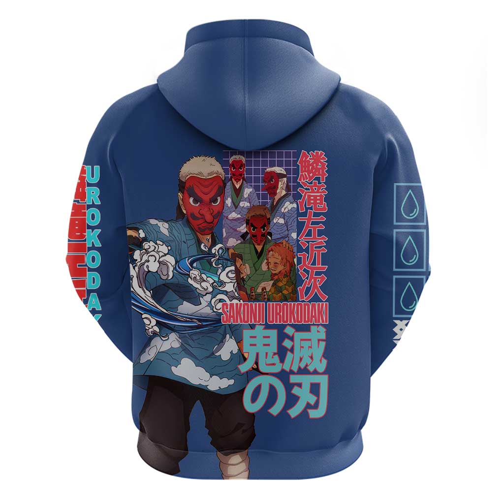 Sakonji Urokodaki V2 Demon Slayer Hoodie Japan Anime Style - The Mazicc