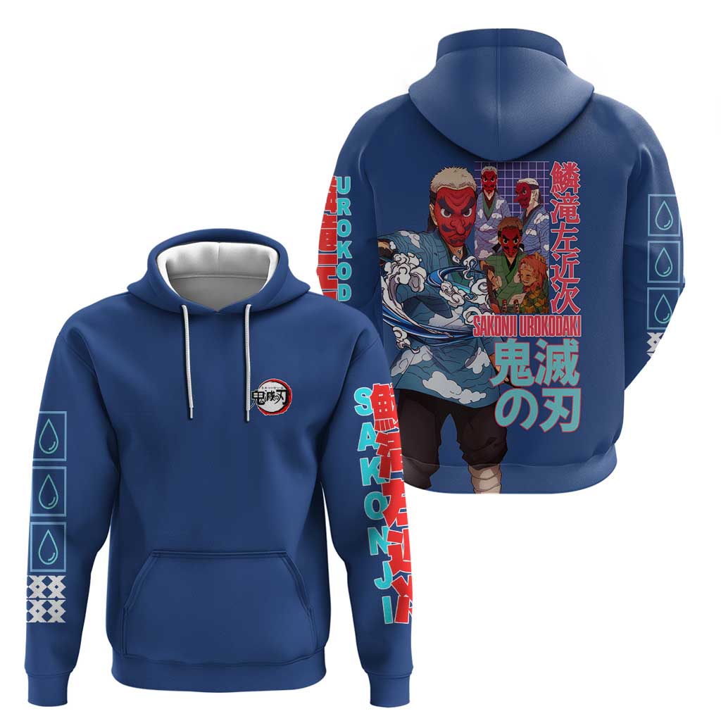 Sakonji Urokodaki V2 Demon Slayer Hoodie Japan Anime Style - The Mazicc