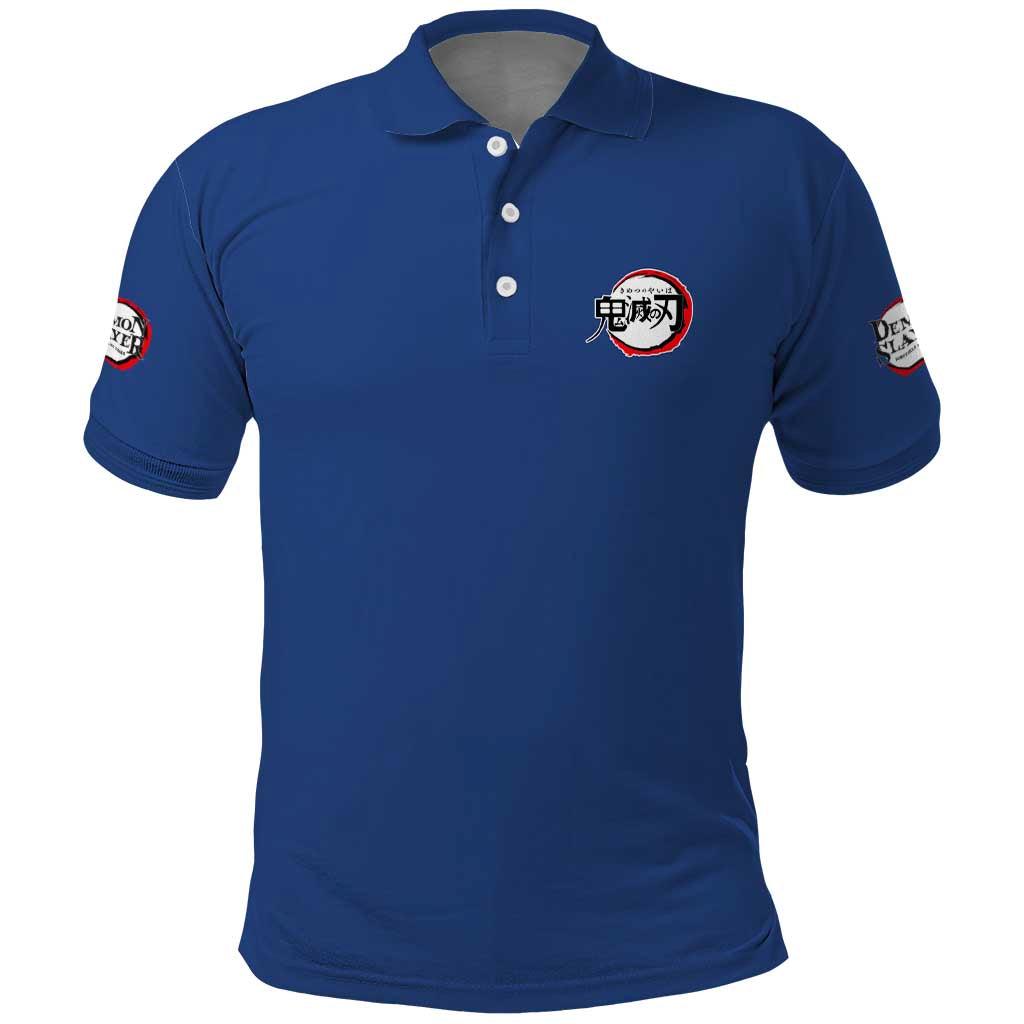 Sakonji Urokodaki V2 Demon Slayer Polo Shirt Japan Anime Style - The Mazicc