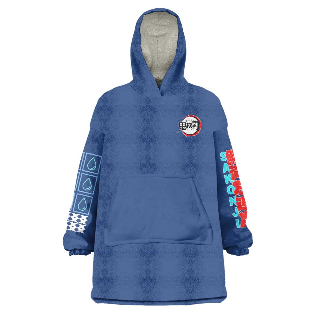 Sakonji Urokodaki V2 Demon Slayer Wearable Blanket Hoodie Japan Anime Style - The Mazicc