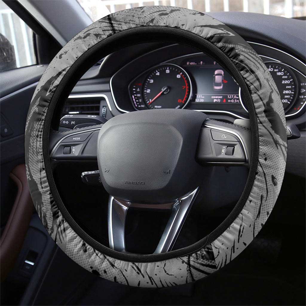 Gon Freecss Hunter x Hunter Dark Grunge Design Steering Wheel Cover with Transformation Artwork and Anime Graphic Elements - The Mazicc