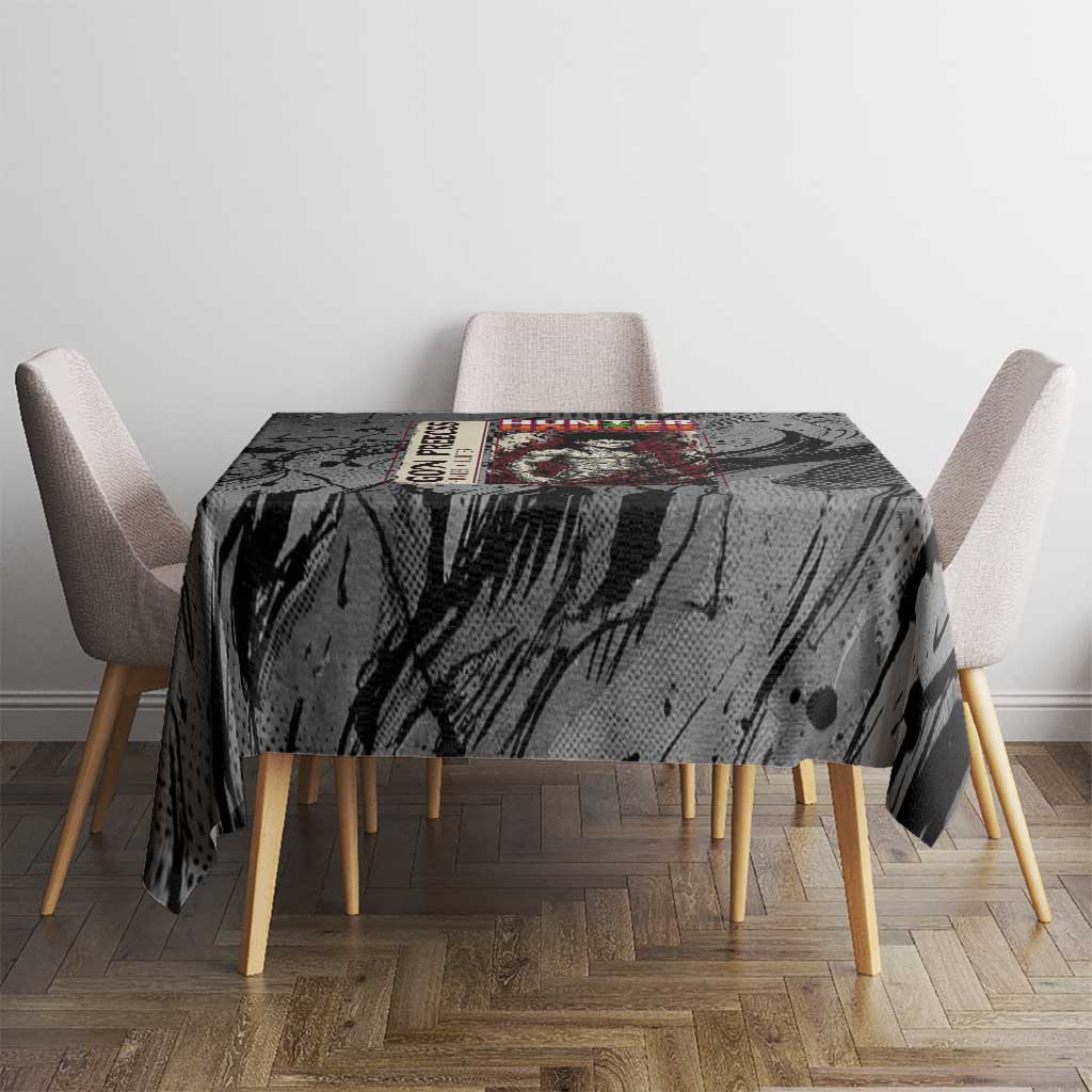 Gon Freecss Hunter x Hunter Dark Grunge Design Tablecloth with Transformation Artwork and Anime Graphic Elements - The Mazicc