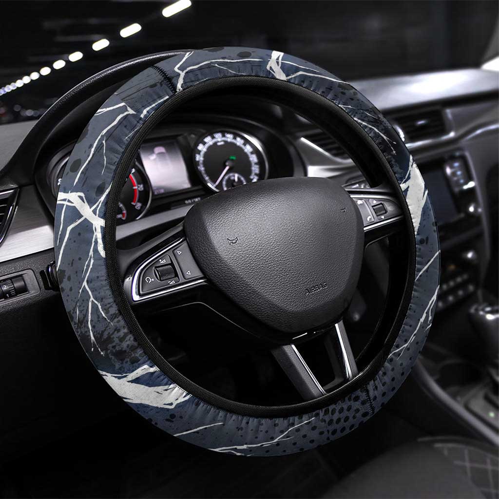 Killua Zoldyck Hunter x Hunter Lightning Aura Design Steering Wheel Cover with Transformation Artwork and Anime Style Graphics - The Mazicc