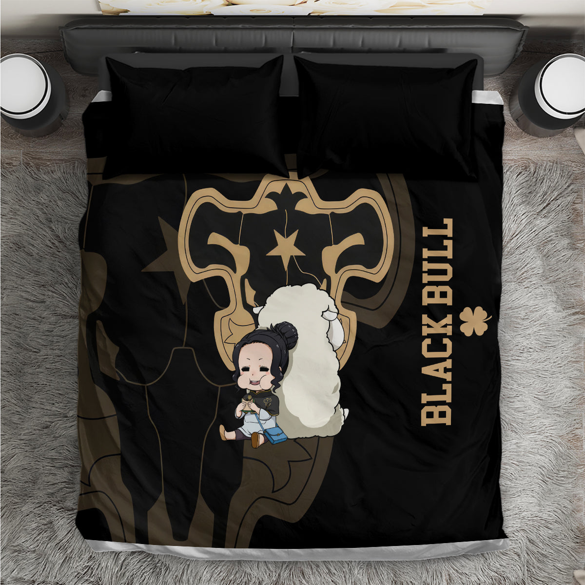 Black Bull Charmy Bedding Set