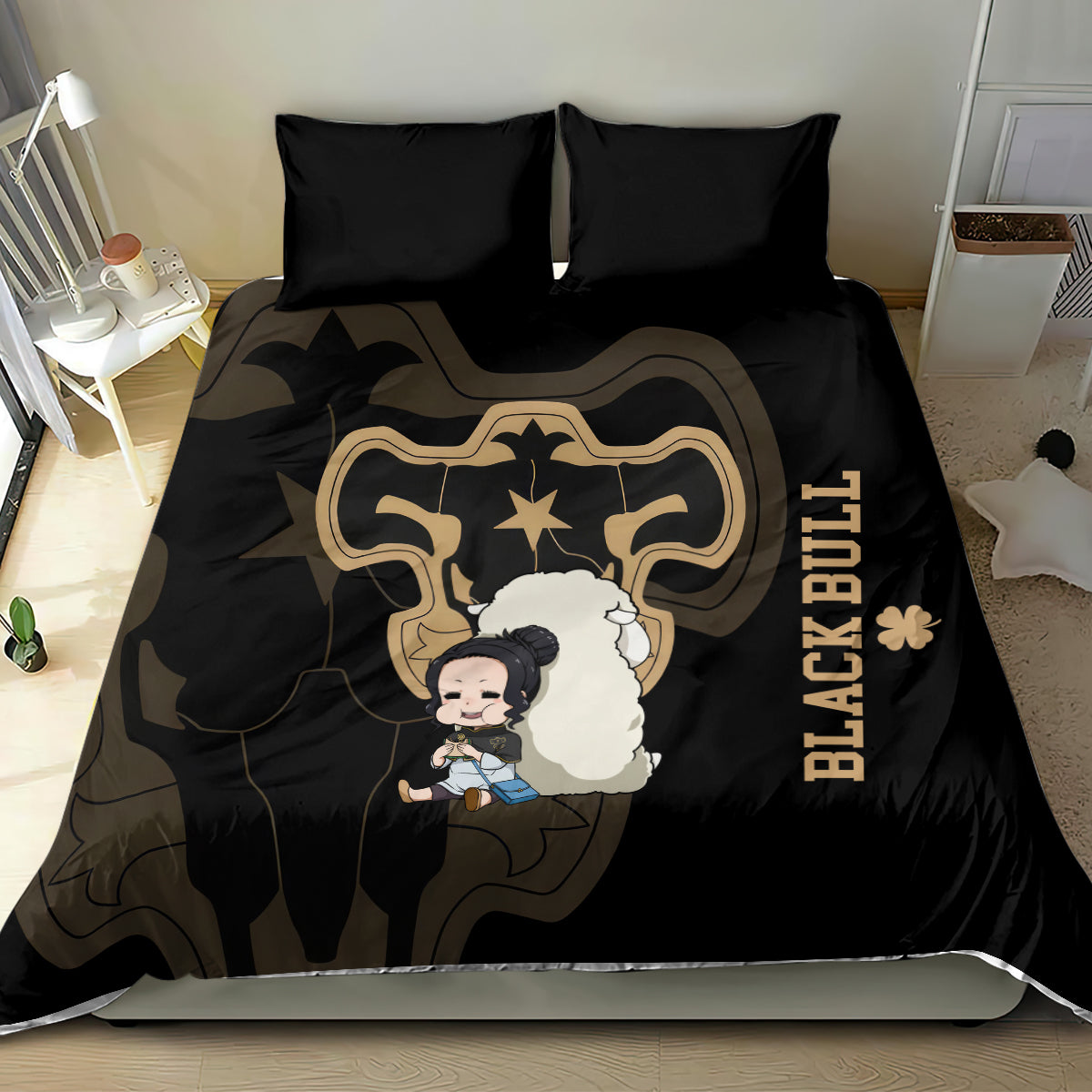 Black Bull Charmy Bedding Set