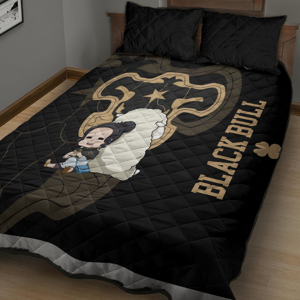 Black Bull Charmy Quilt Bed Set