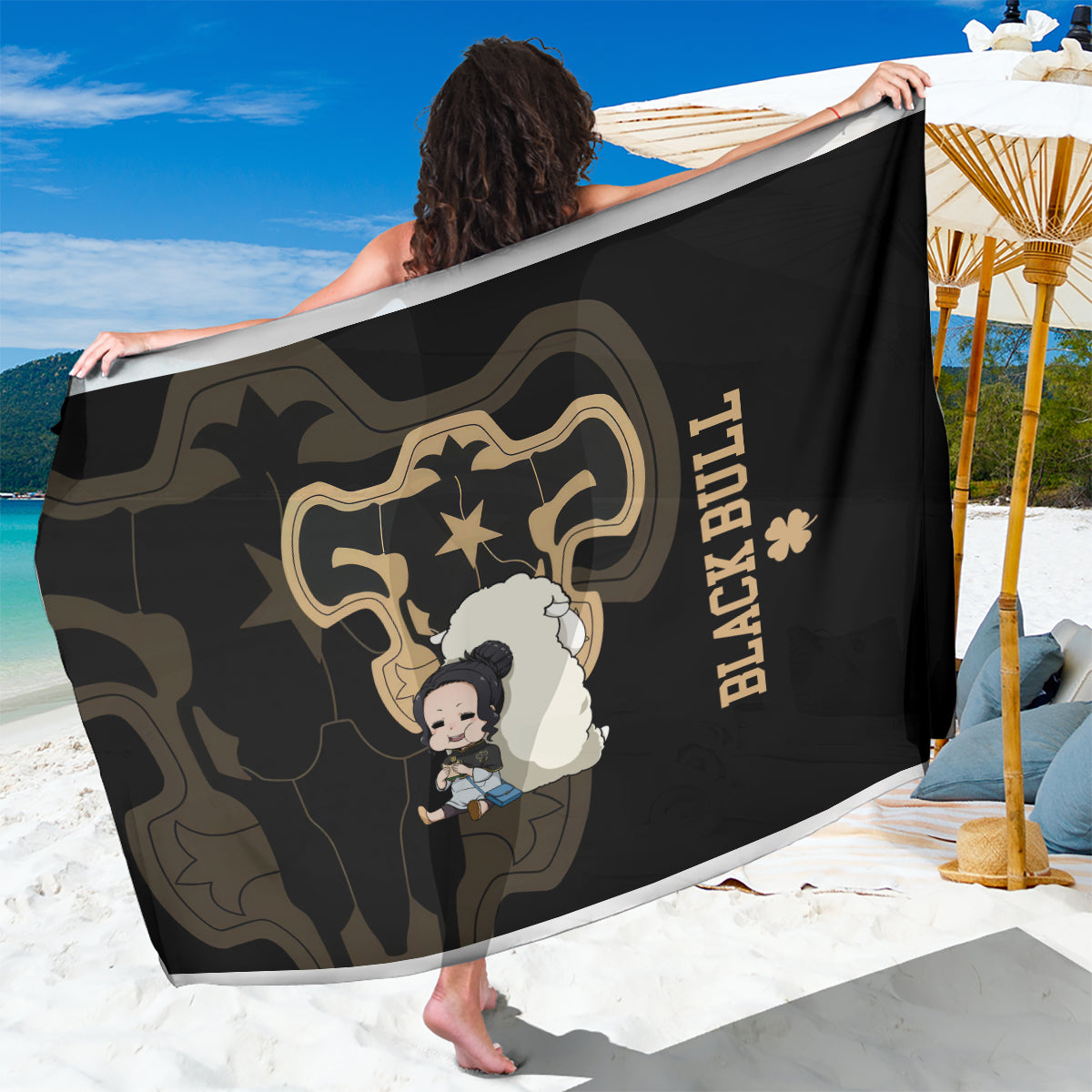 Black Bull Charmy Sarong