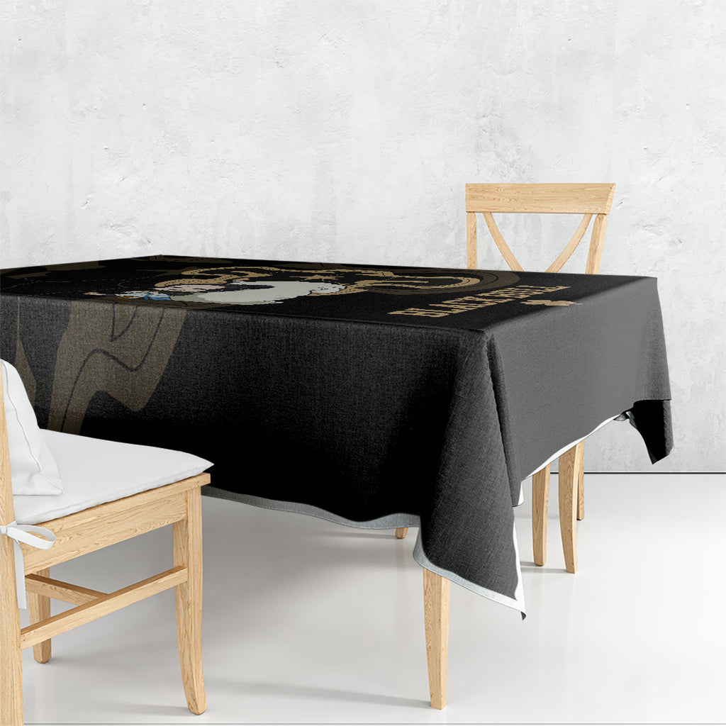 Black Bull Charmy Tablecloth