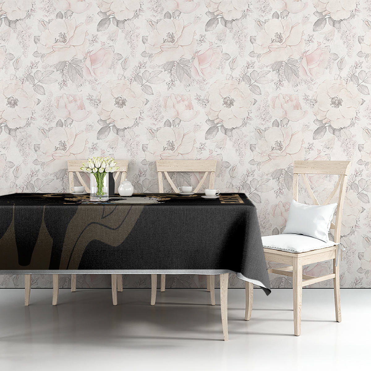 Black Bull Charmy Tablecloth