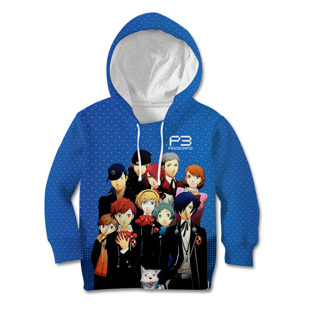 Persona 3 Team Anime Kid Hoodie