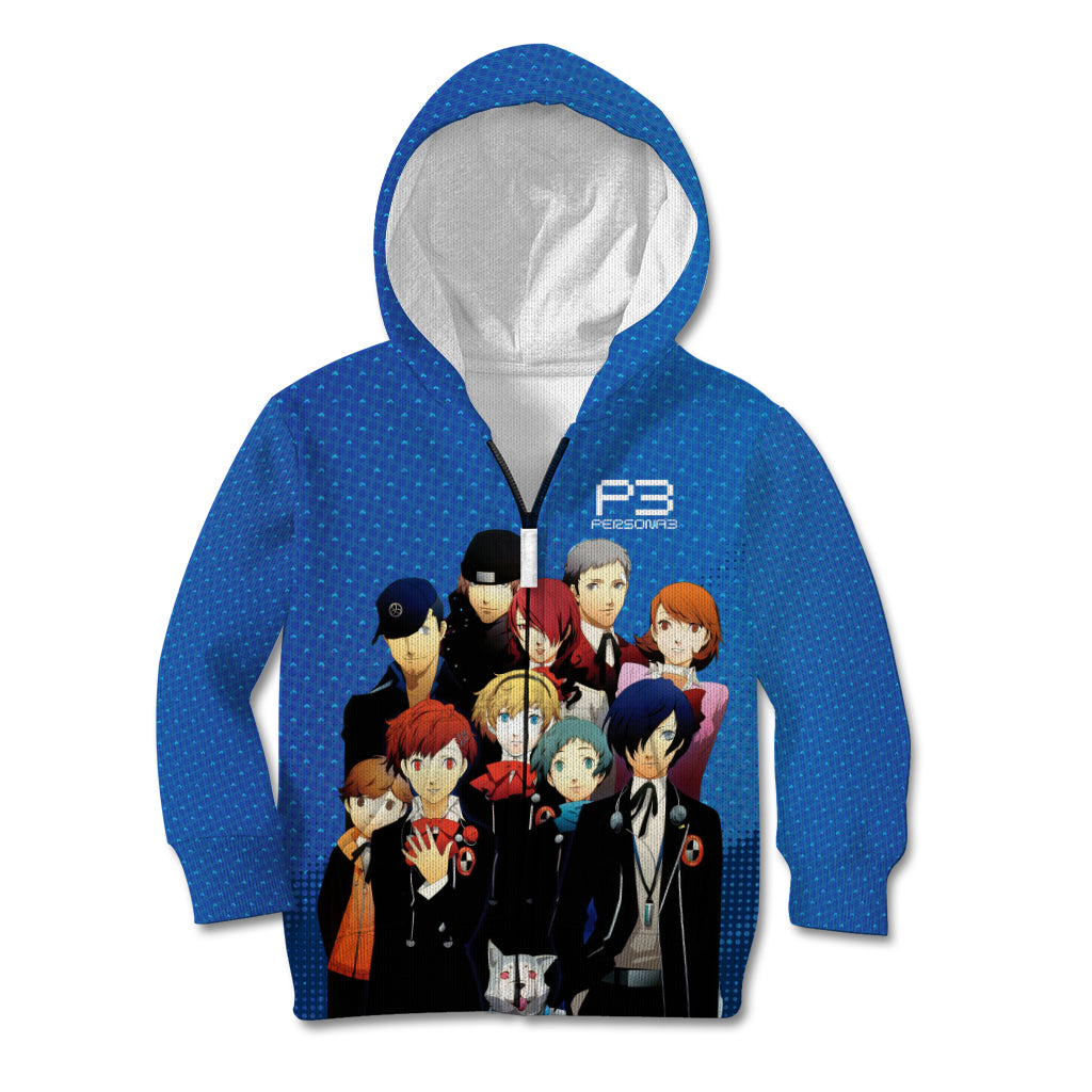 Persona 3 Team Anime Kid Hoodie