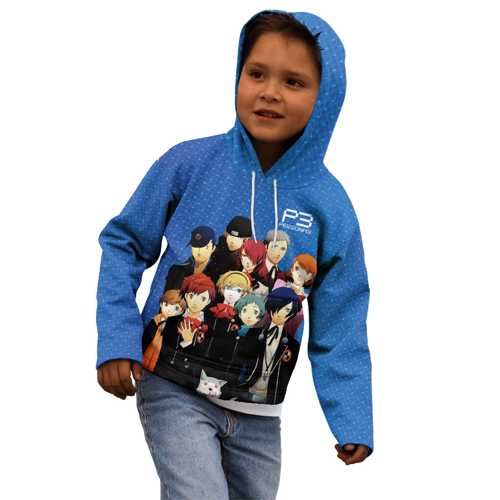 Persona 3 Team Anime Kid Hoodie