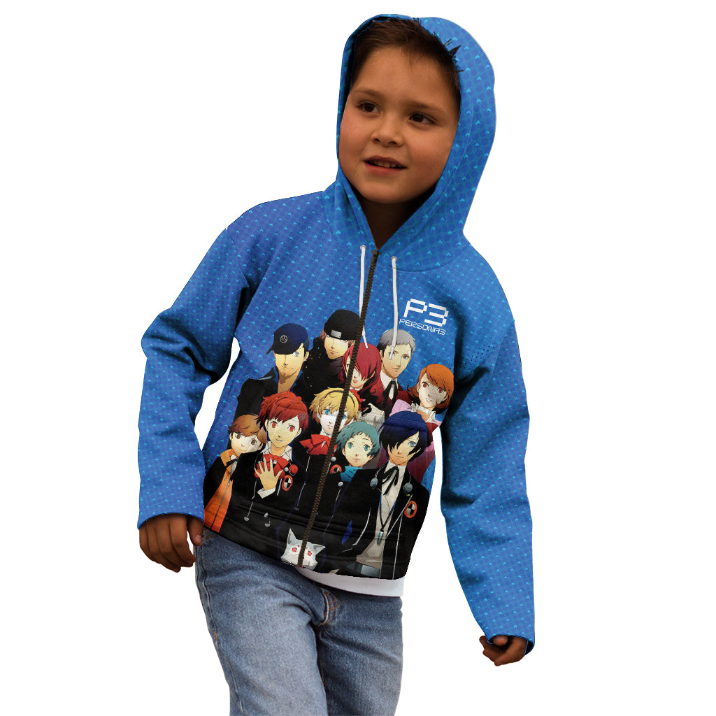 Persona 3 Team Anime Kid Hoodie