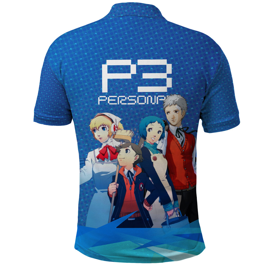 Persona 3 Team Anime Polo Shirt