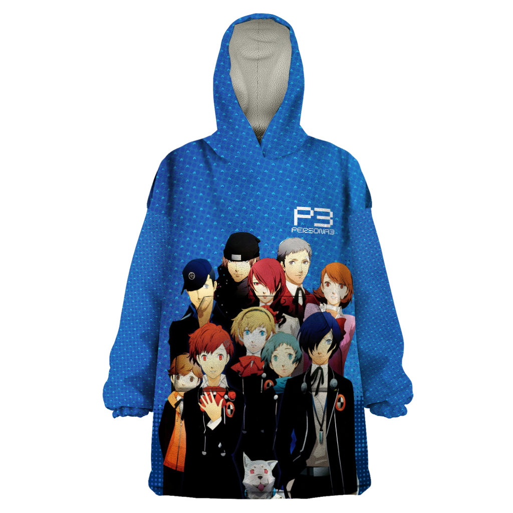 Persona 3 Team Anime Wearable Blanket Hoodie