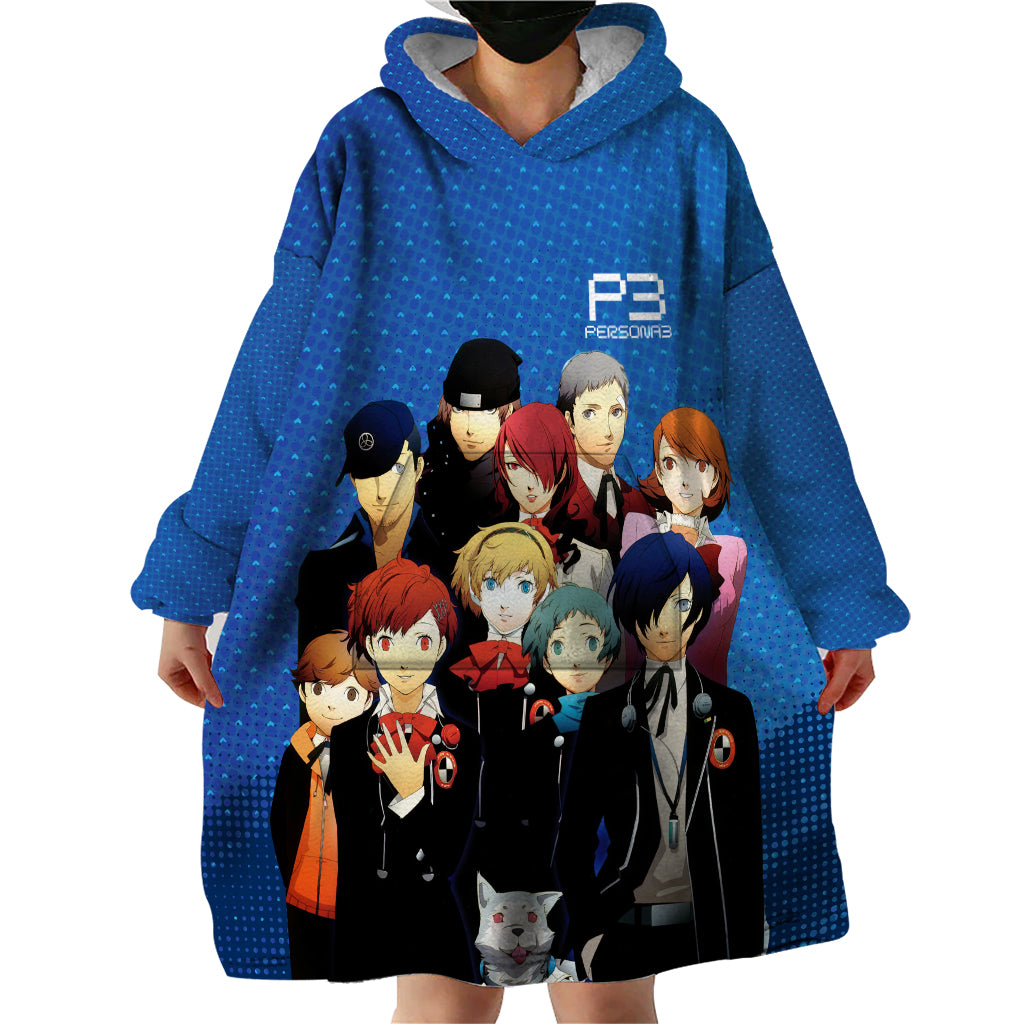 Persona 3 Team Anime Wearable Blanket Hoodie