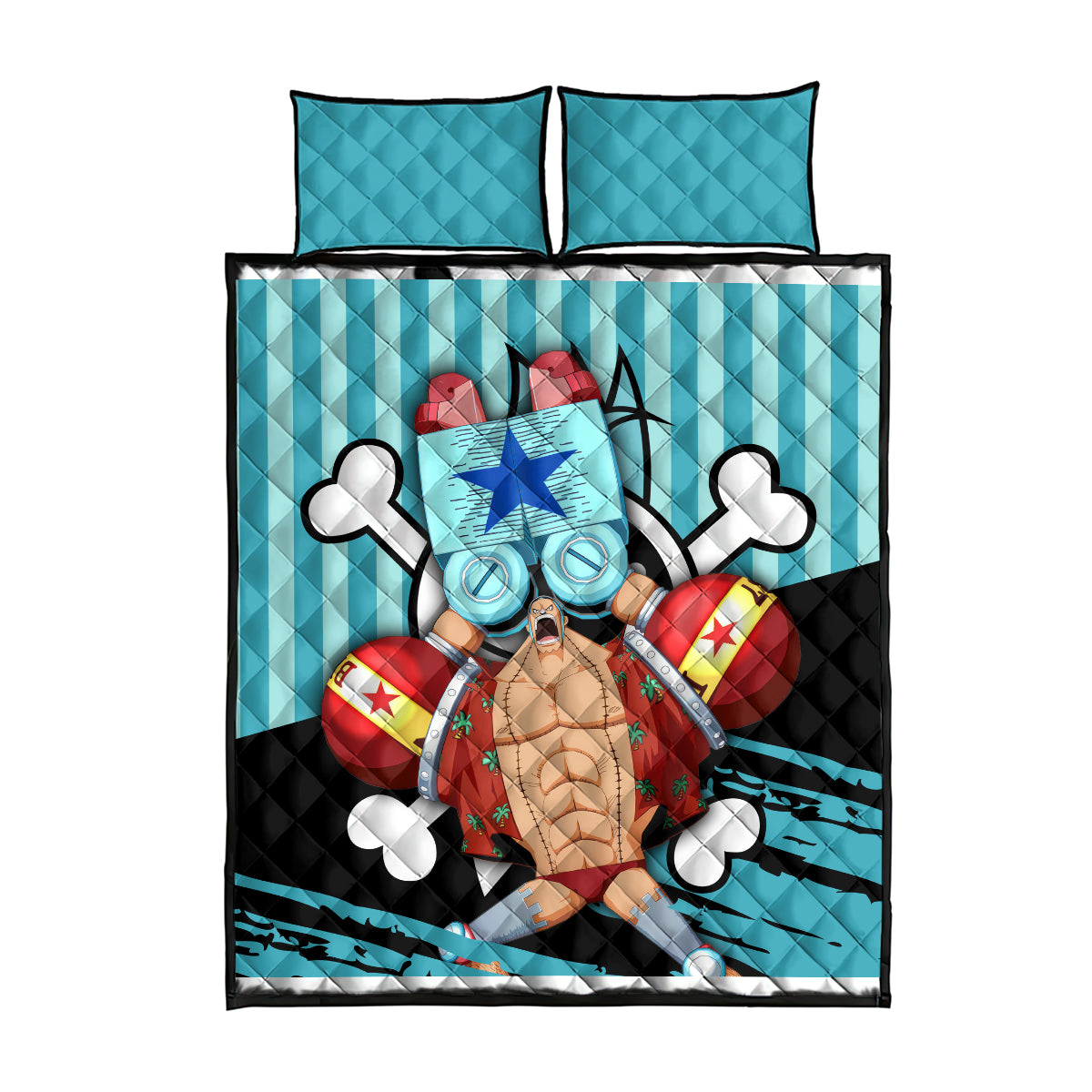Franky One Piece Quilt Bed Set