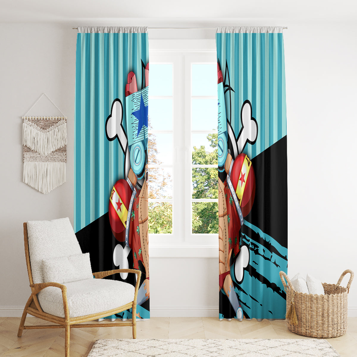 Franky One Piece Window Curtain