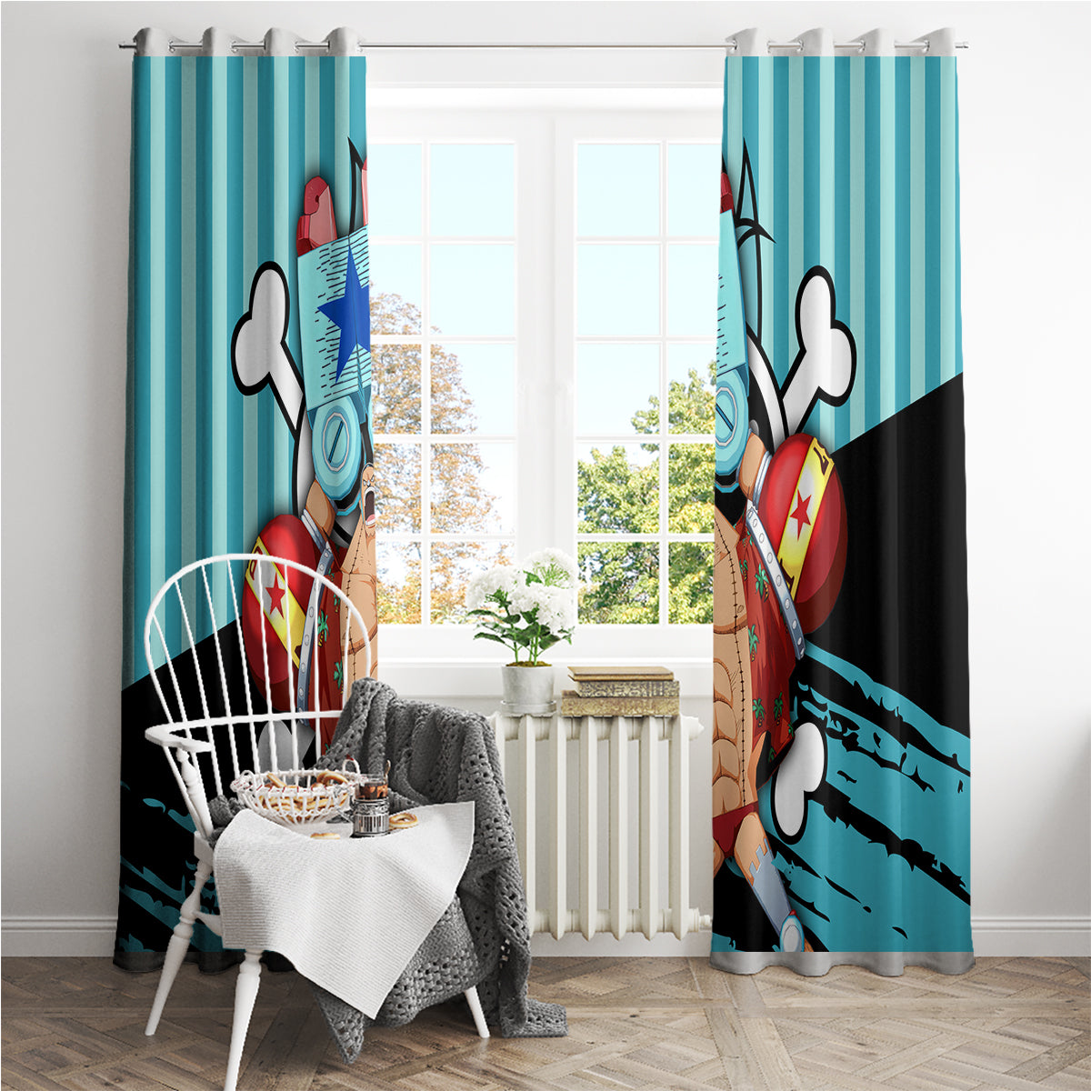 Franky One Piece Window Curtain