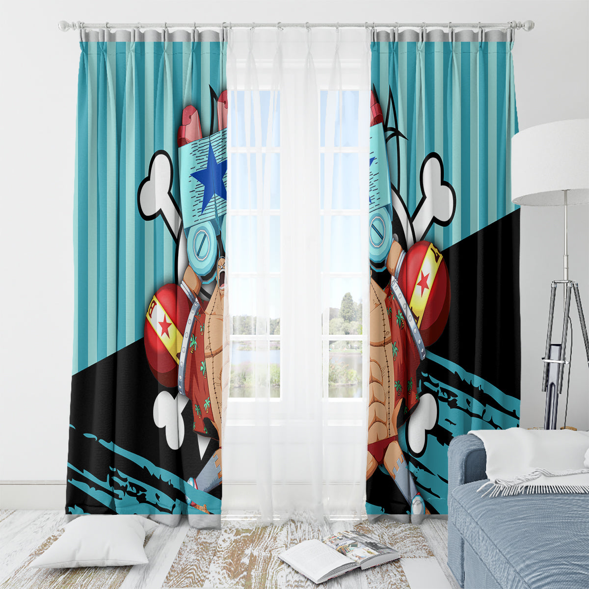 Franky One Piece Window Curtain