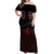 Eijirou Kirishima Hero - Red Riot Off Shoulder Maxi Dress