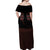 Eijirou Kirishima Hero - Red Riot Off Shoulder Maxi Dress
