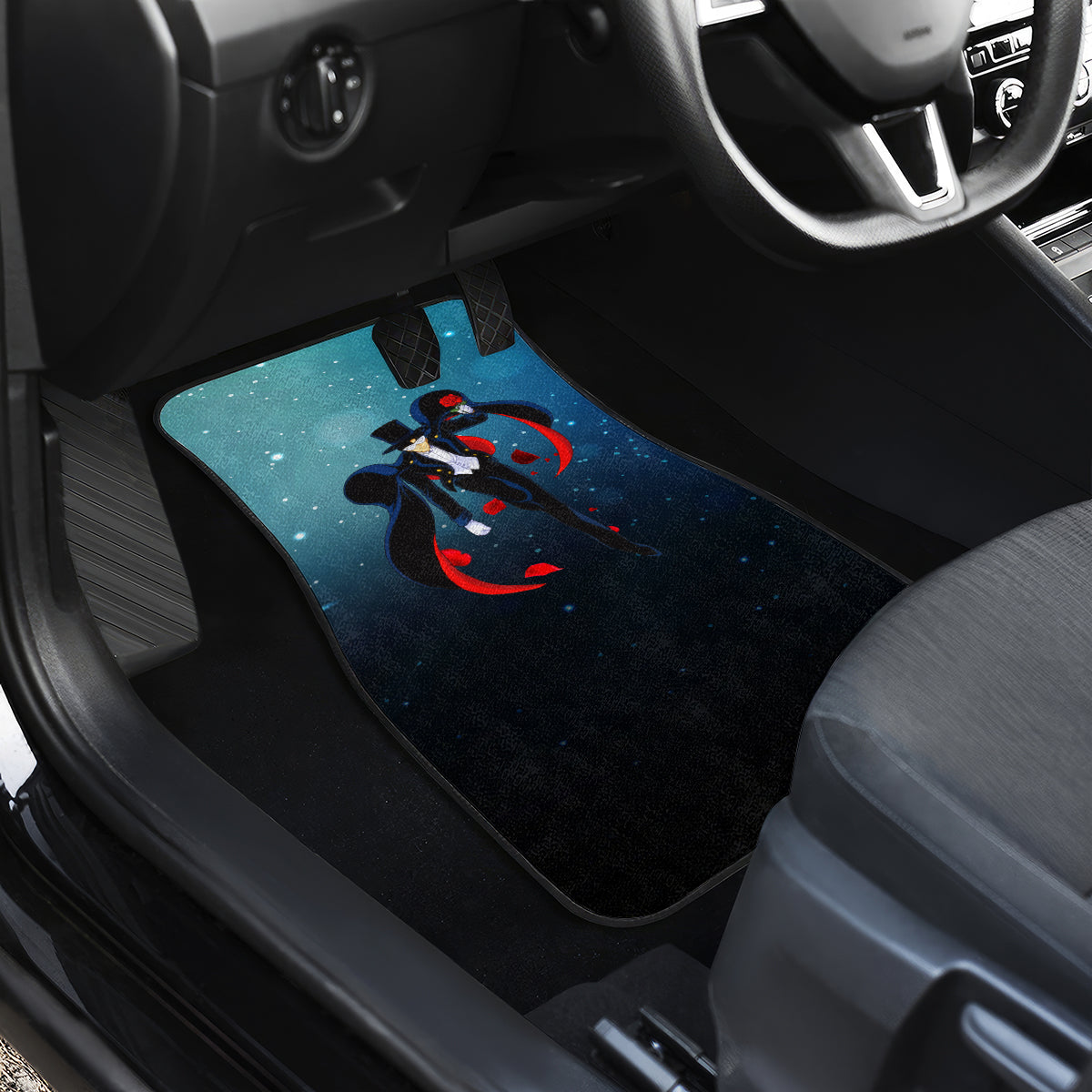 Tuxedo Anime Car Mats