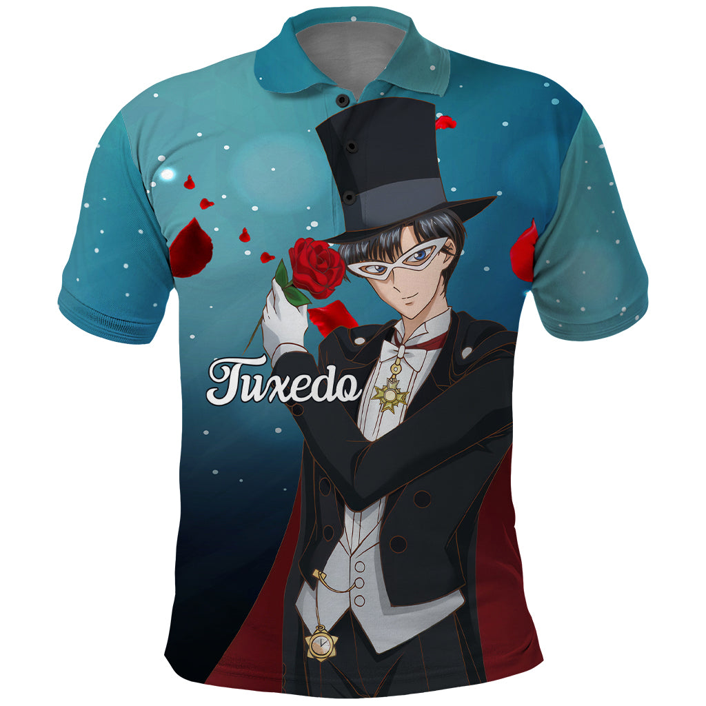 Tuxedo Anime Polo Shirt