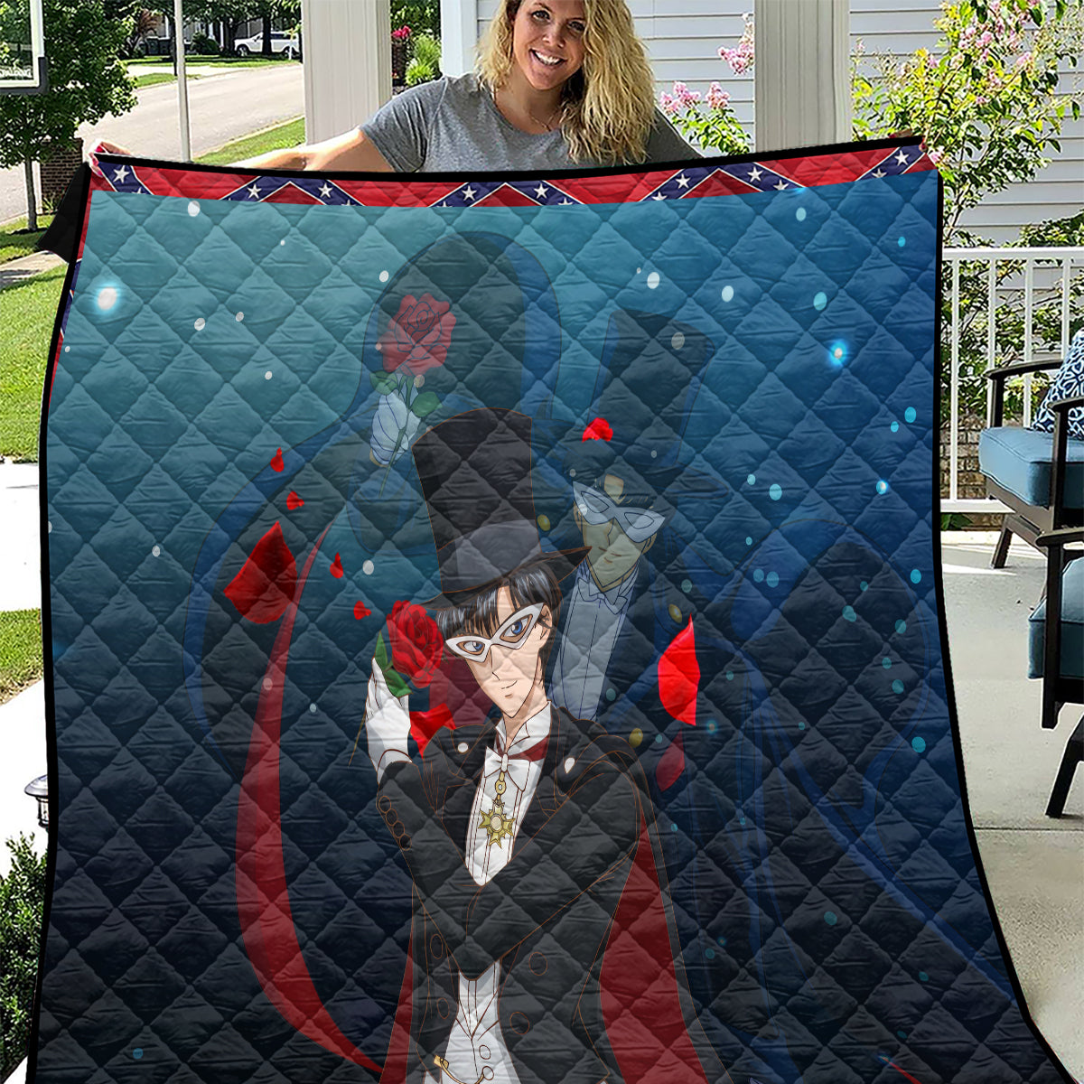 Tuxedo Anime Quilt