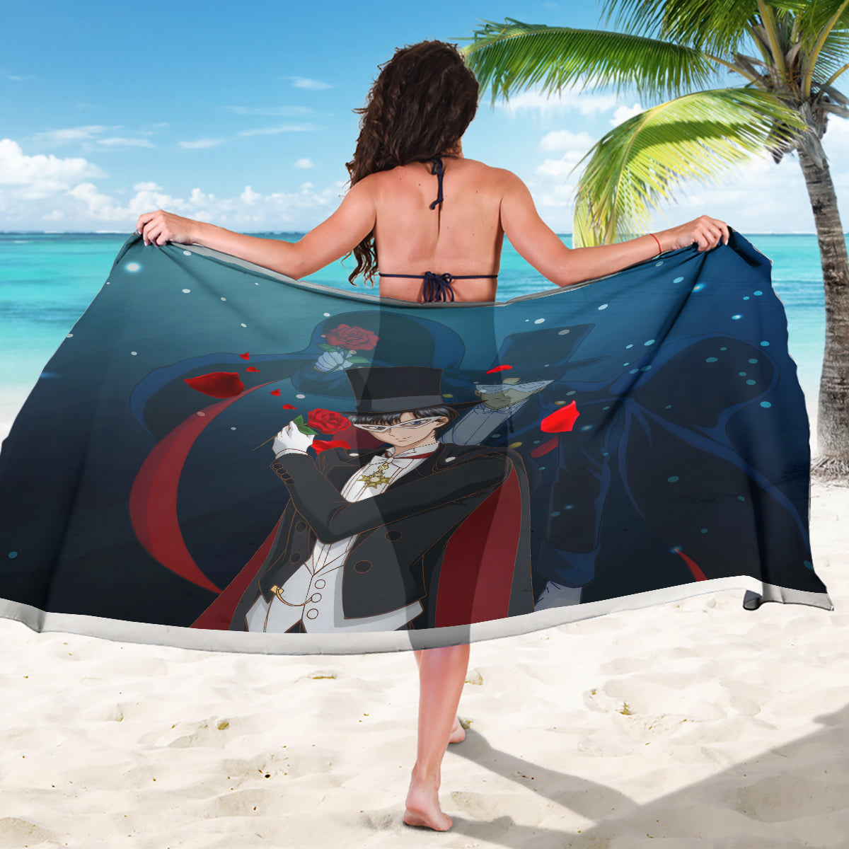 Tuxedo Anime Sarong