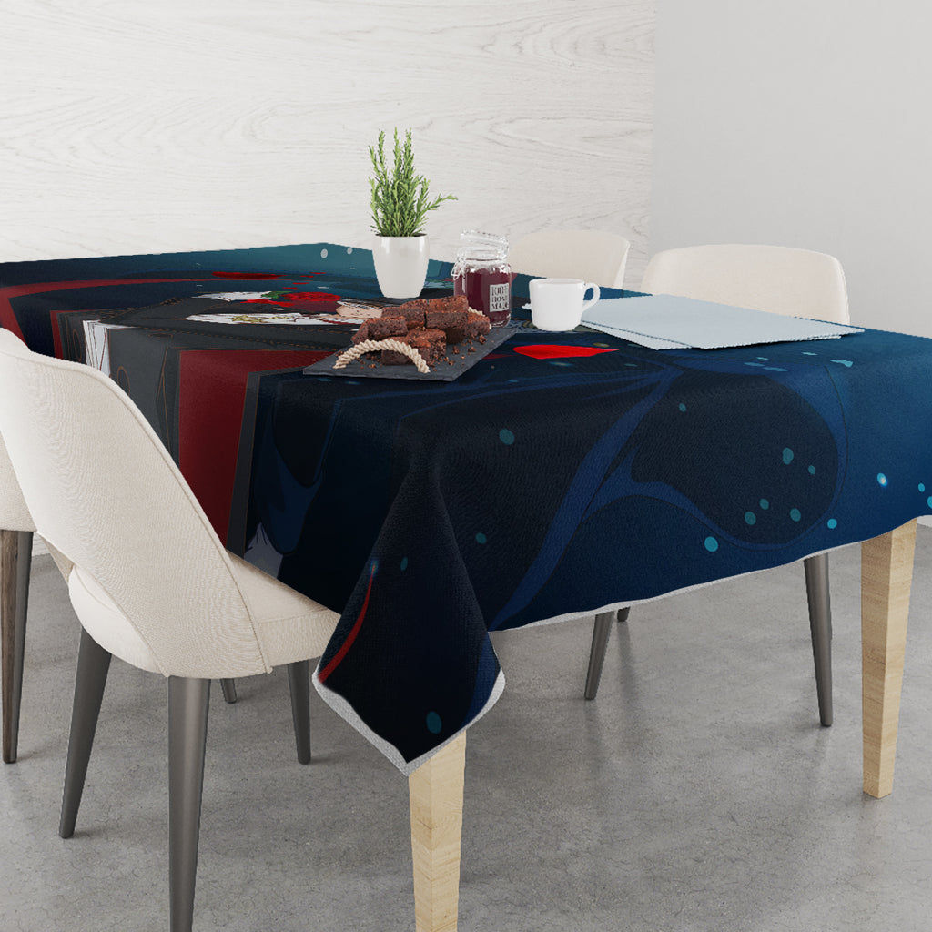 Tuxedo Anime Tablecloth