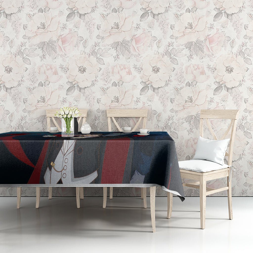 Tuxedo Anime Tablecloth