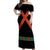 Katsuki Bakugo Uniform - Hero Anime Off Shoulder Maxi Dress