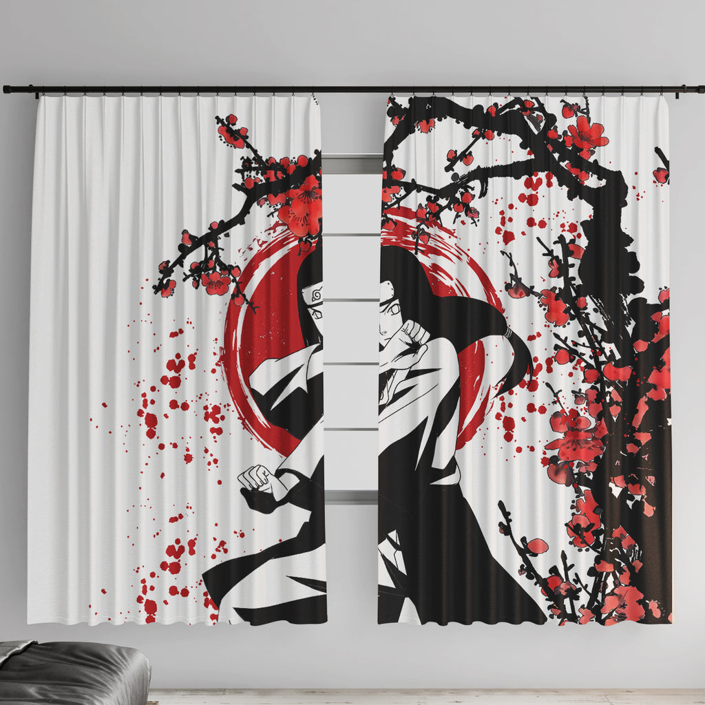 Neji Hyuga Window Curtain