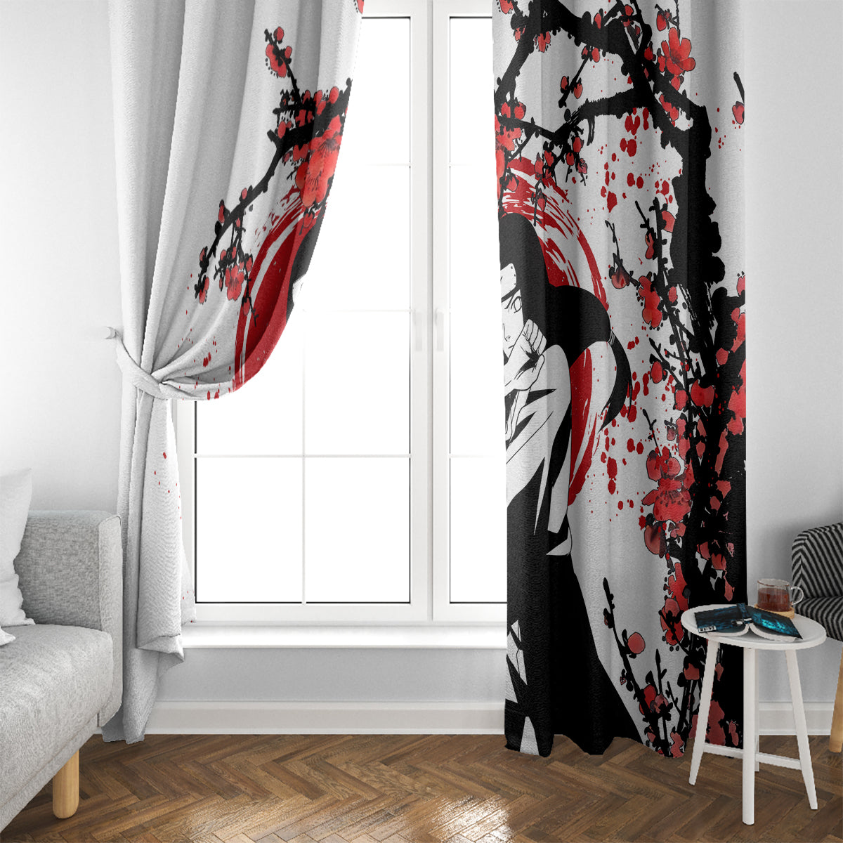 Neji Hyuga Window Curtain