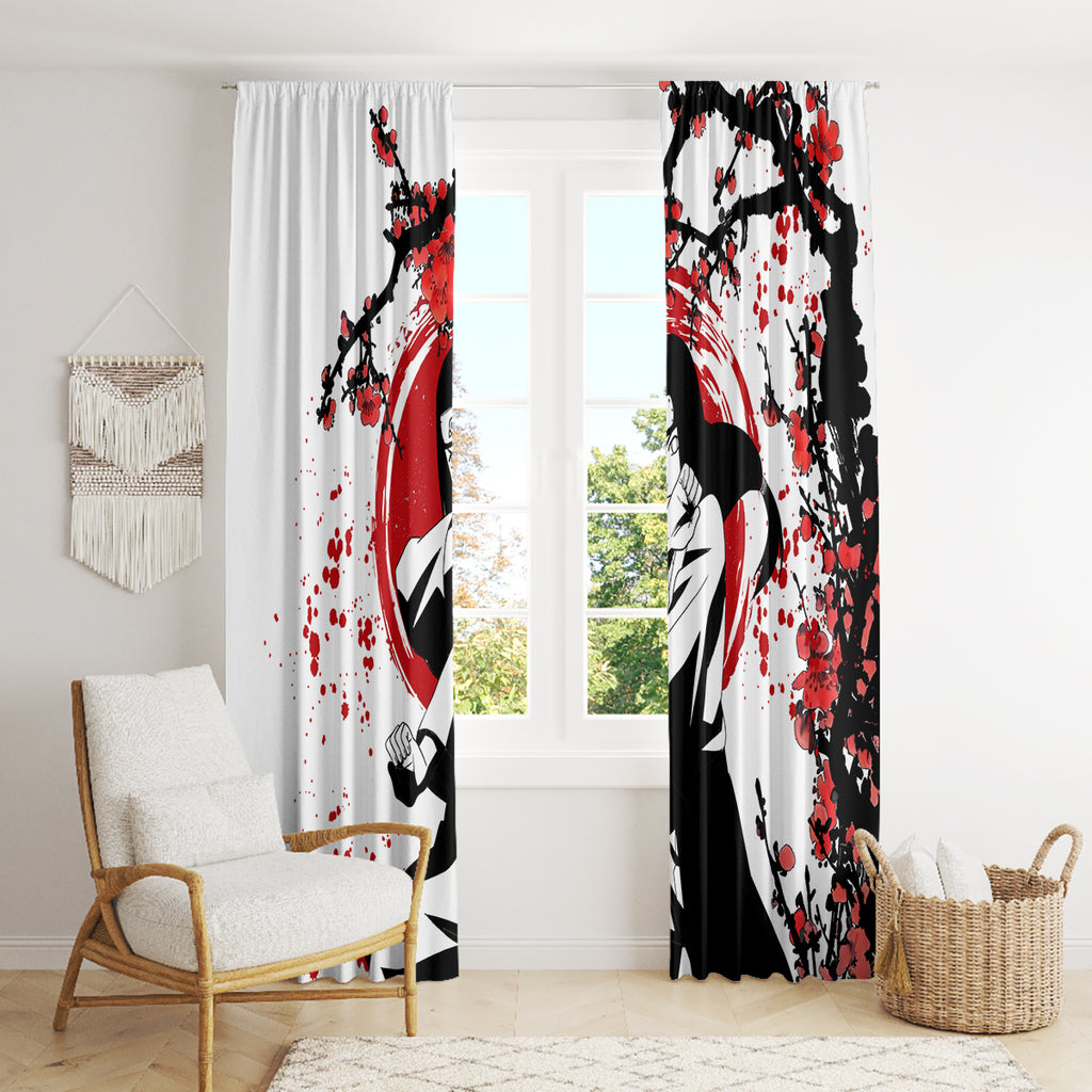 Neji Hyuga Window Curtain