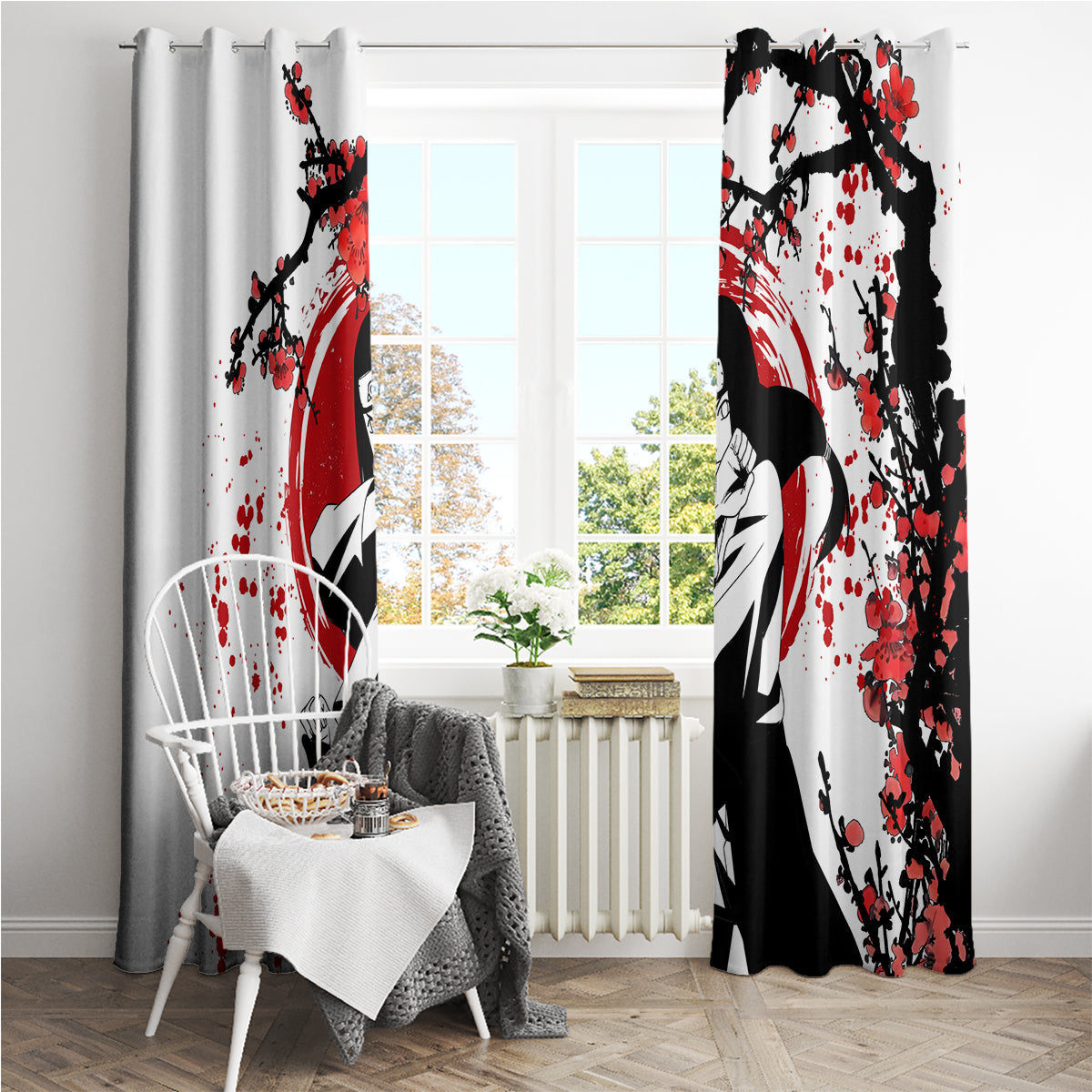 Neji Hyuga Window Curtain